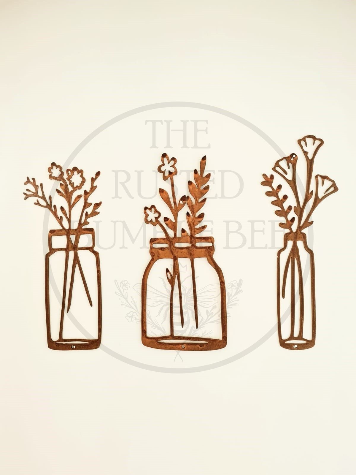 Flowers In Vase x3