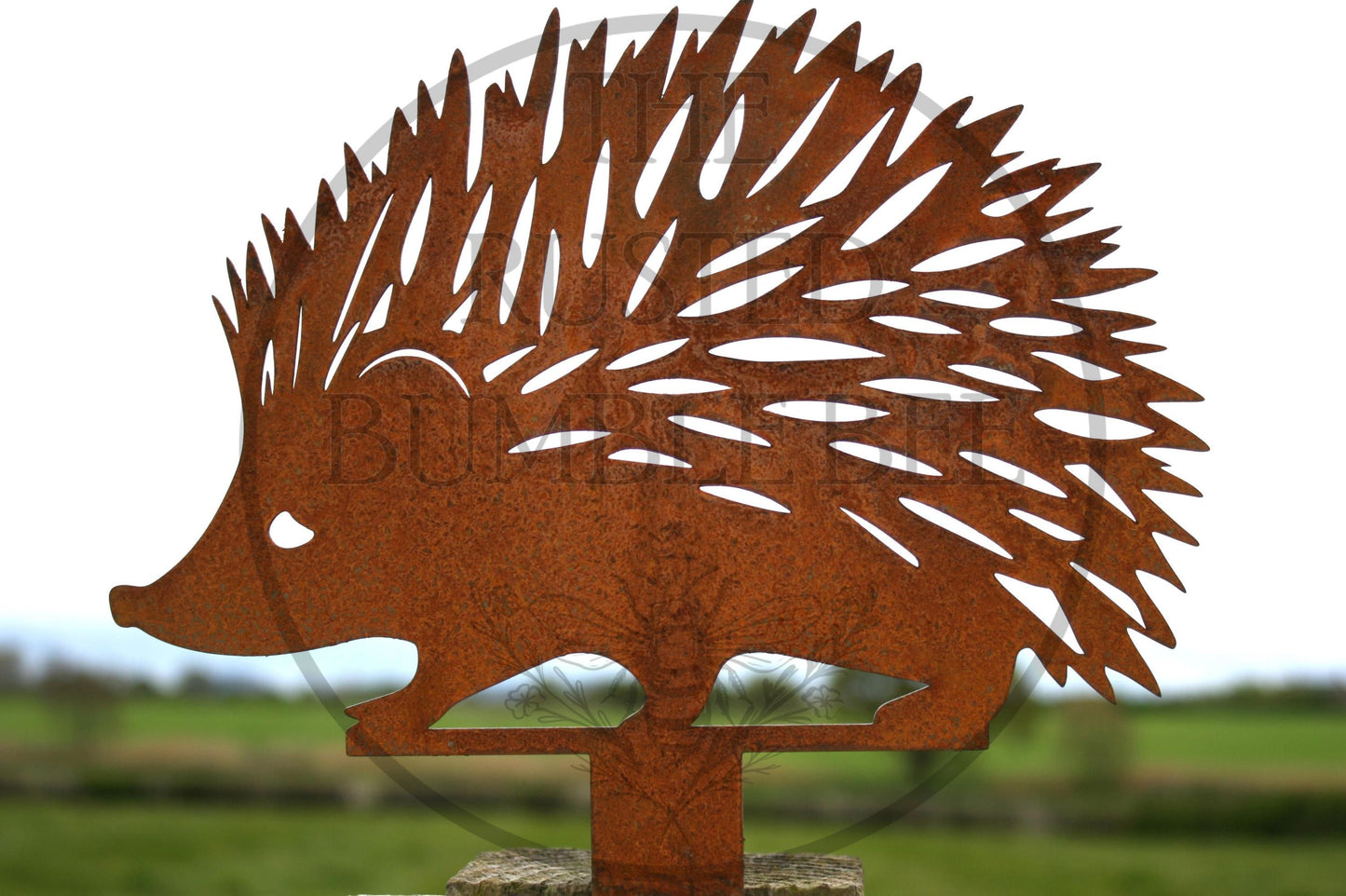 Rustic Metal Hedgehog