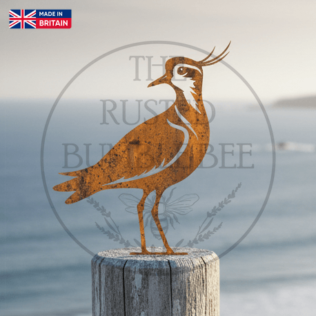 Rustic Metal Lapwing Fence Topper