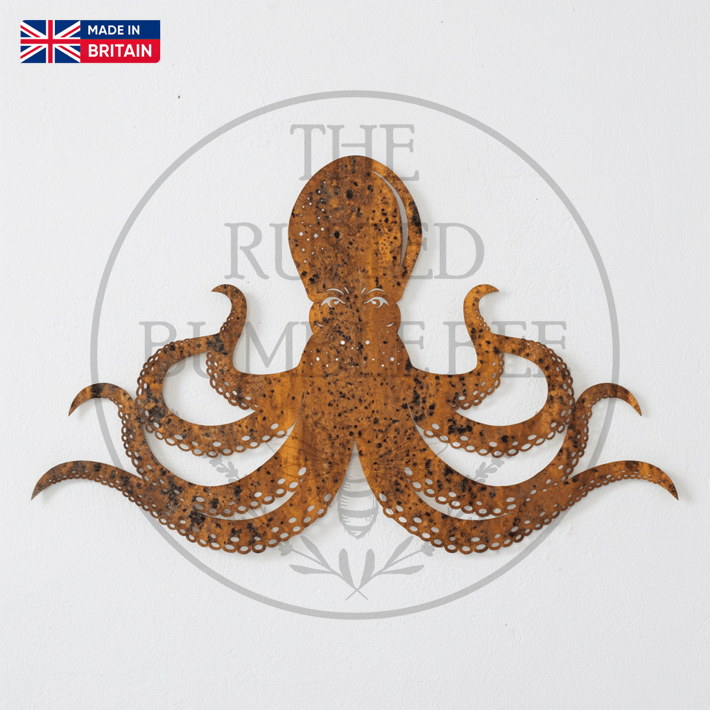 Rustic Metal Octopus