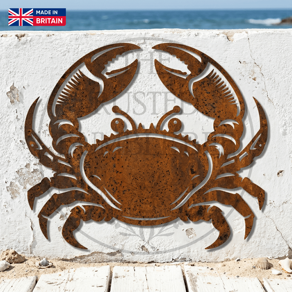 Rustic Metal Crab