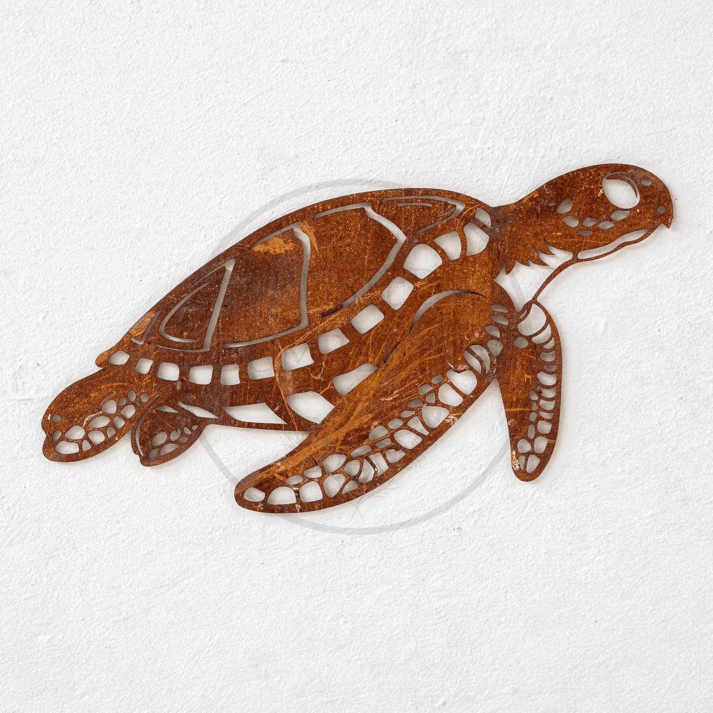 Rustic Metal Turtle