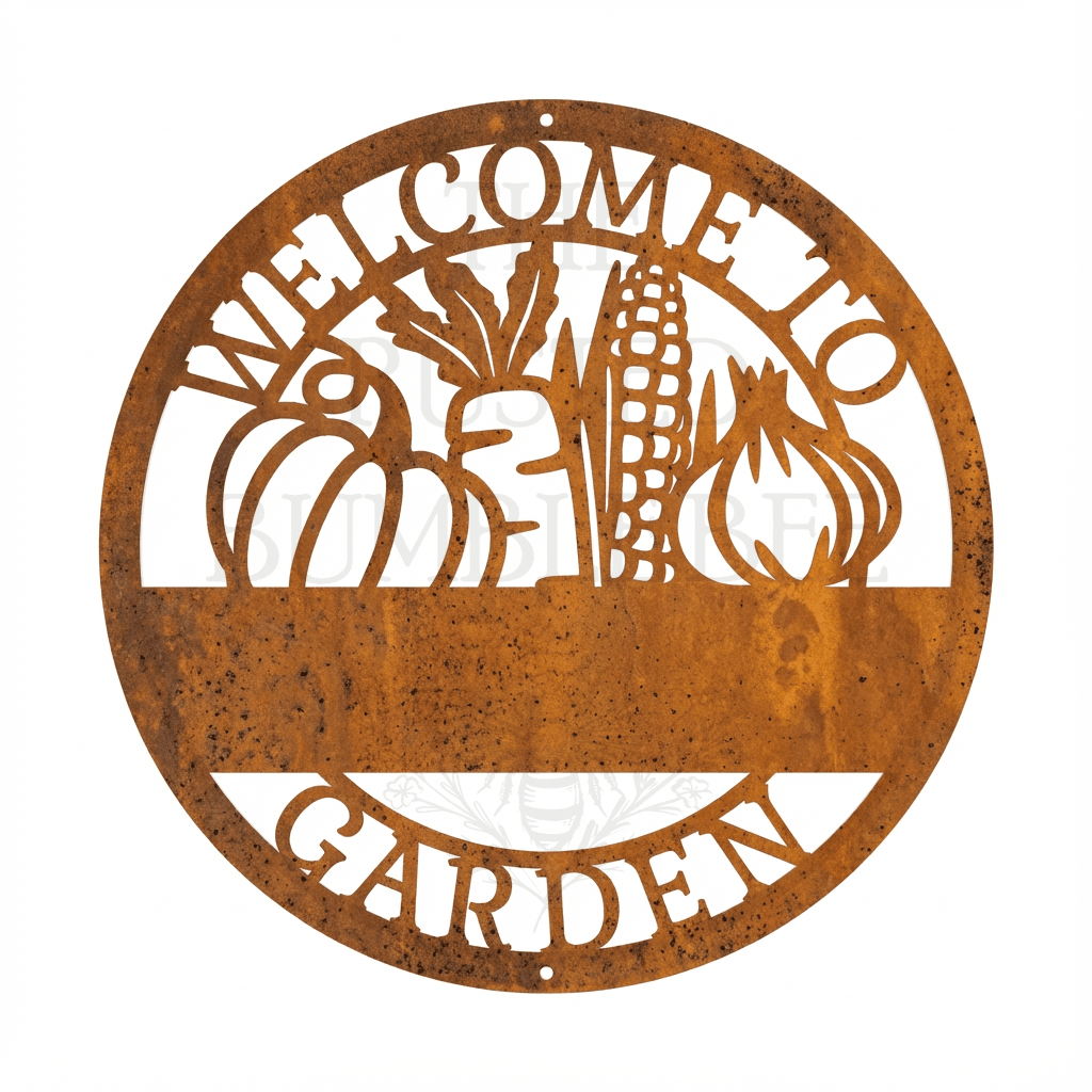 Personalised Welcome Garden Sign