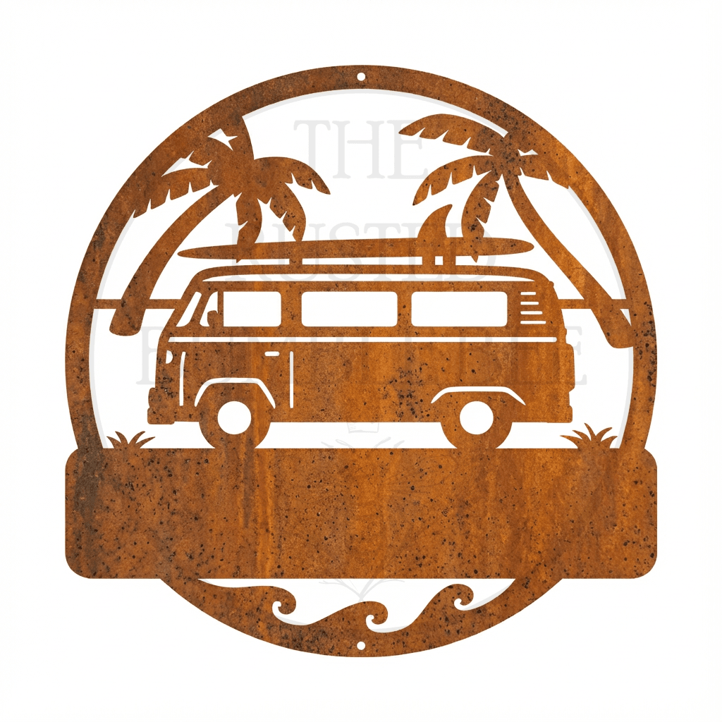 Personalised Camper Van Monogram