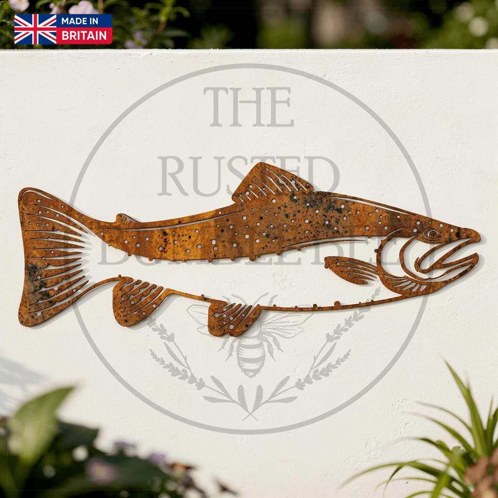 Metal Trout Fish