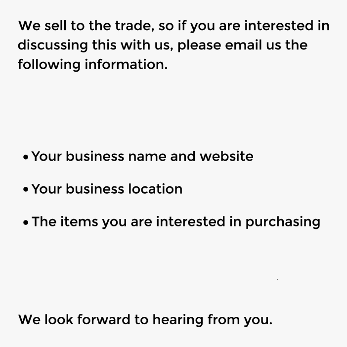 Wholesale.