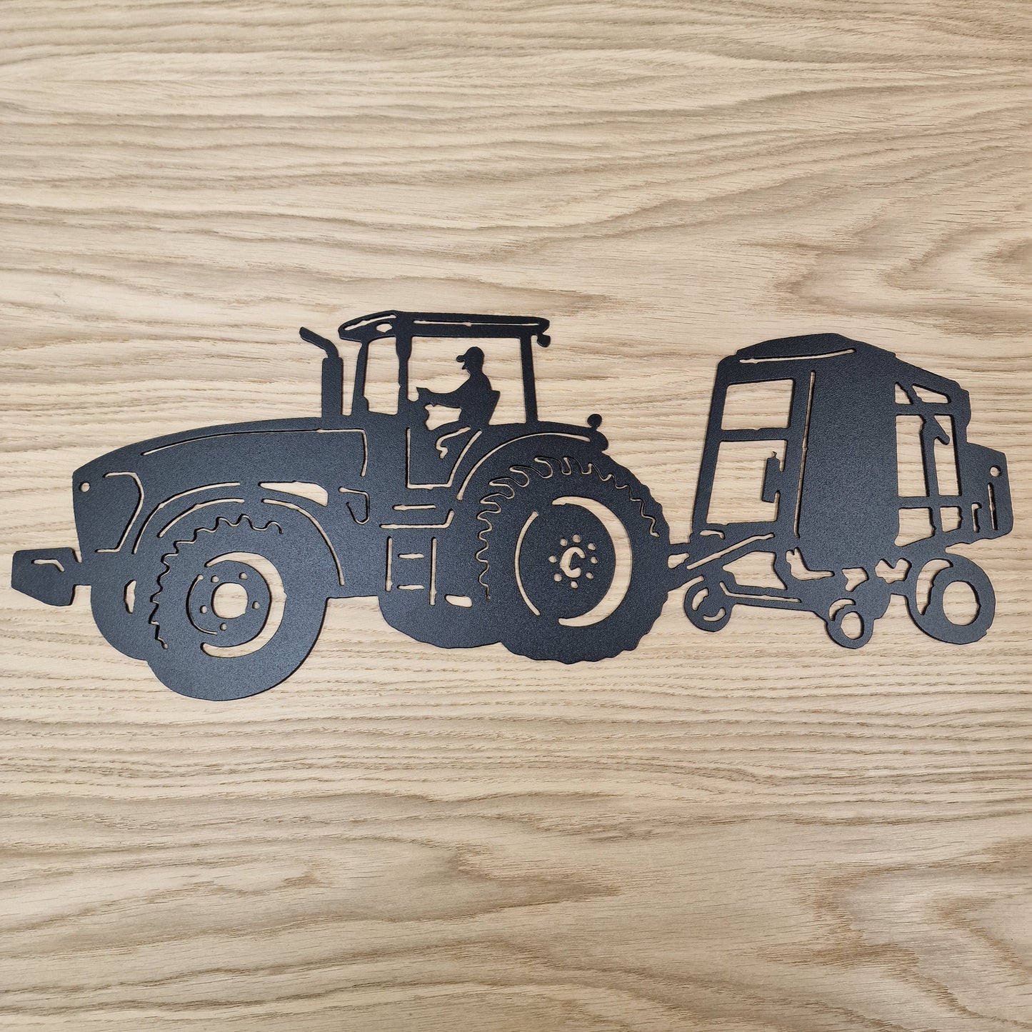 Tractor & Baler
