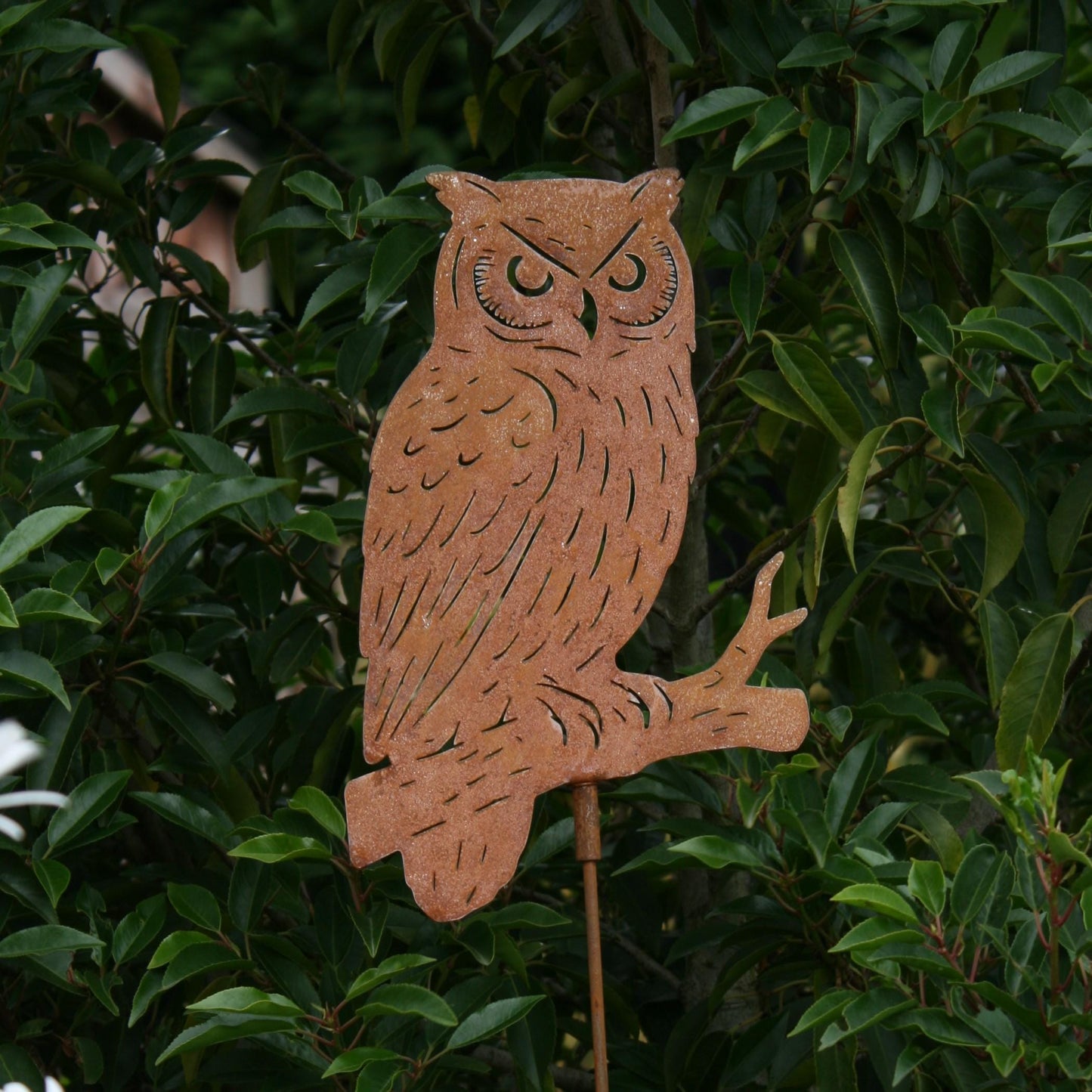 Metal Owl Garden Stake