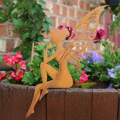 Rustic Metal Fairy