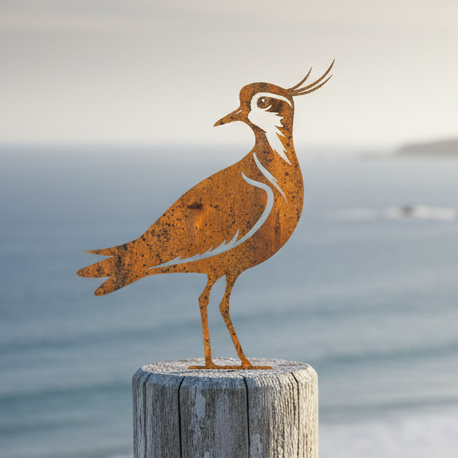 Rustic Metal Lapwing Fence Topper