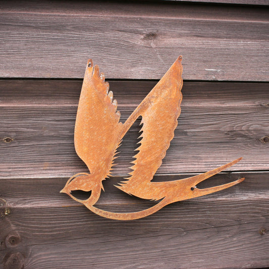 Metal Swallows Wall Art
