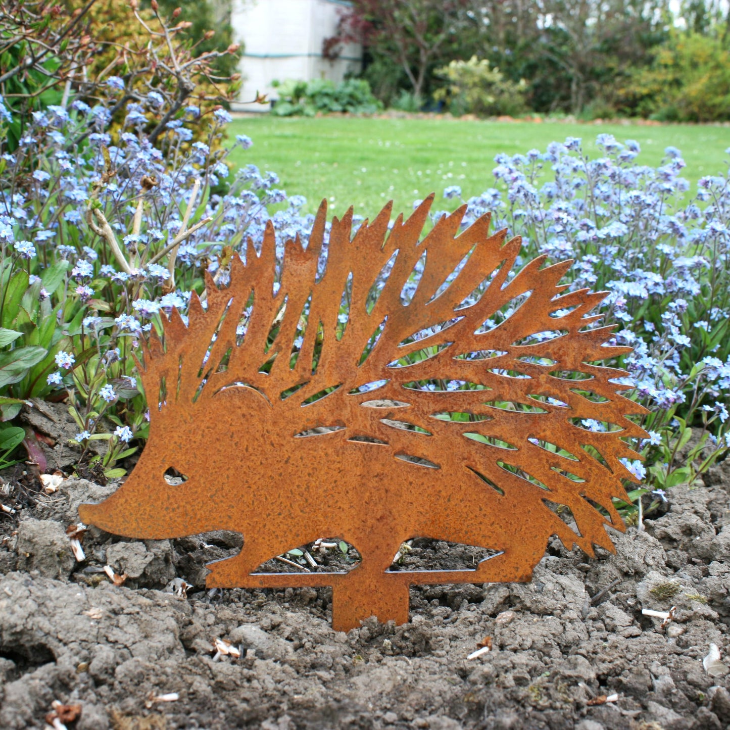 Rustic Metal Hedgehog