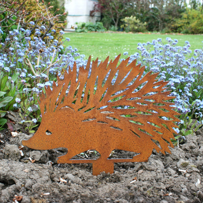 Rustic Metal Hedgehog