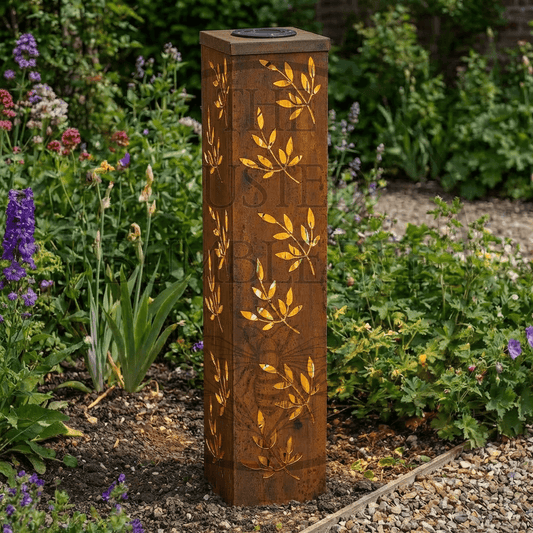 Metal Olive Oblong Statue