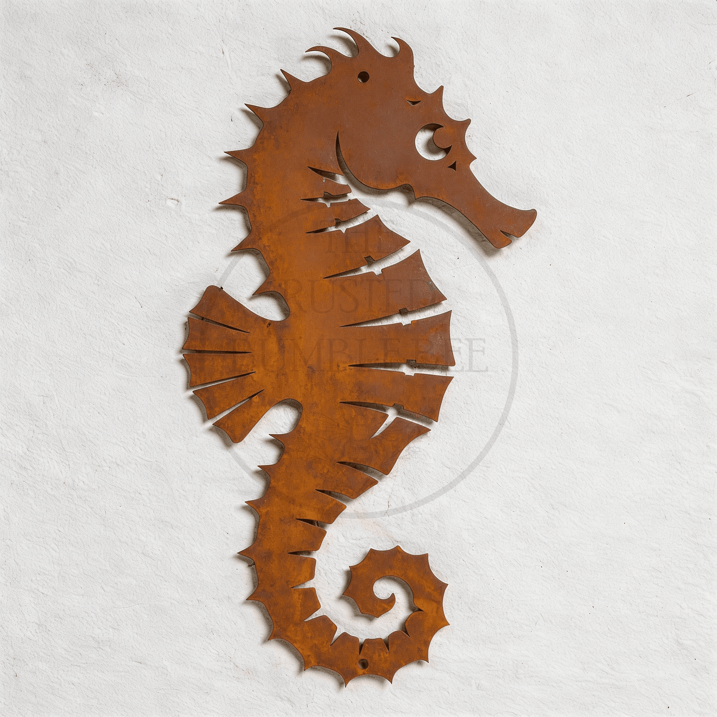 Rustic Metal Seahorse
