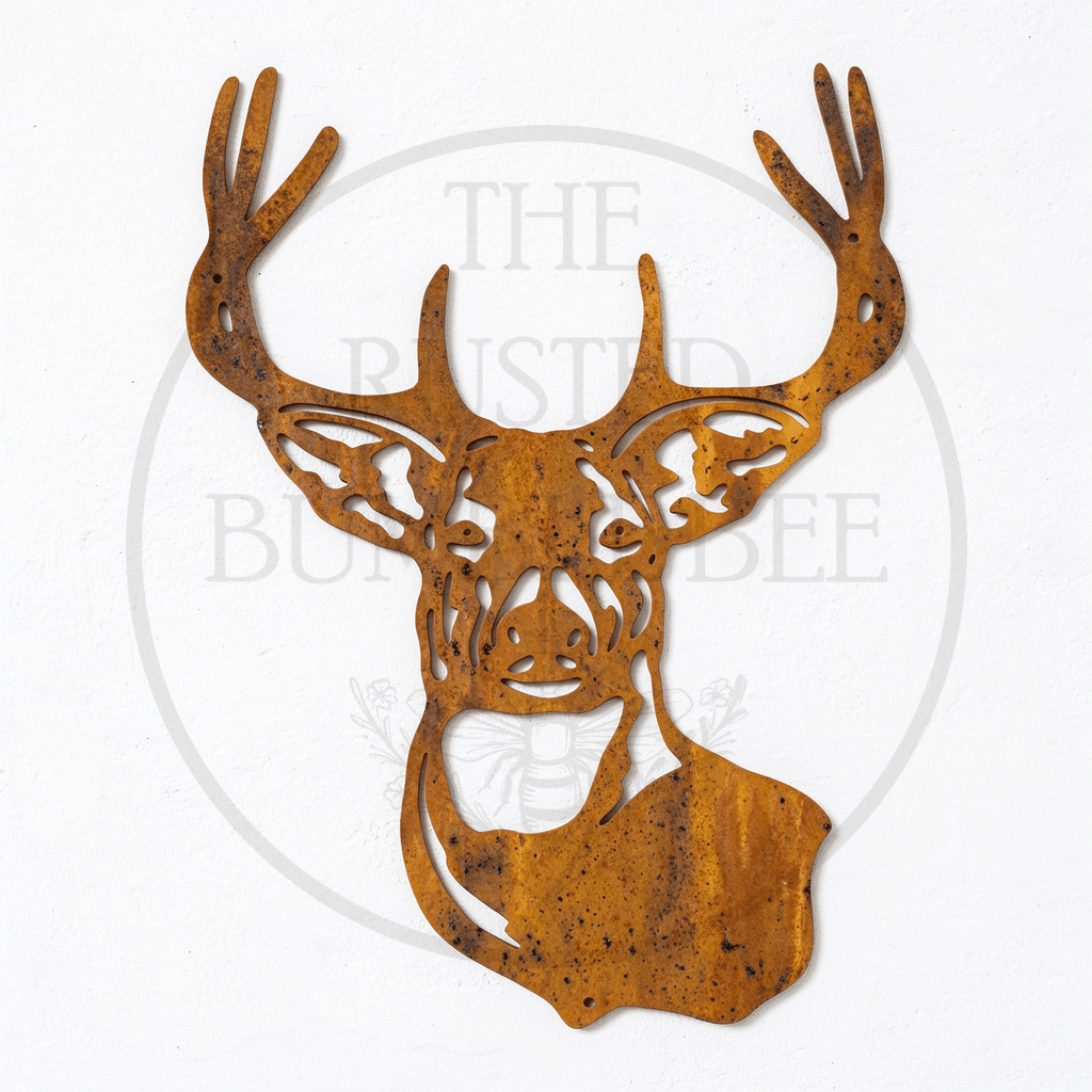 Metal Stags Head
