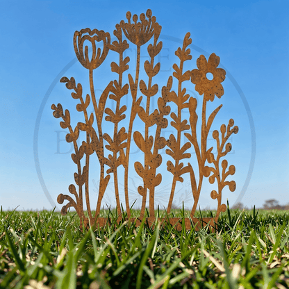 Metal Wildflowers  Style 2