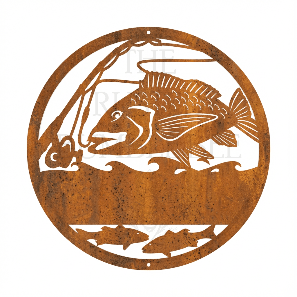 Personalised Fishing Sign