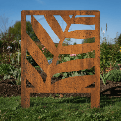 Metal Fern Leaf Screen