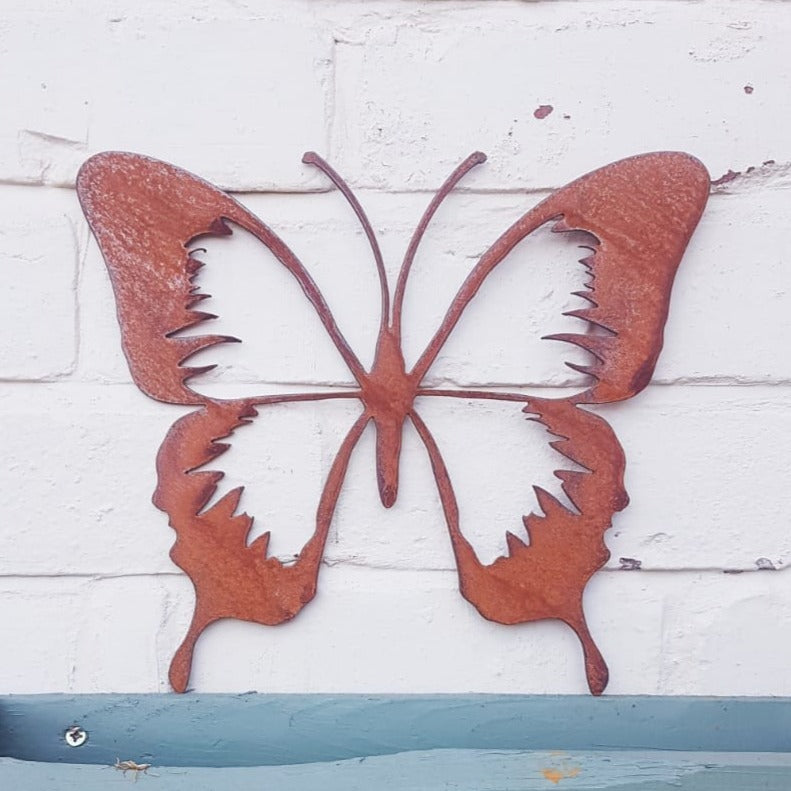Rusted Metal Butterfly