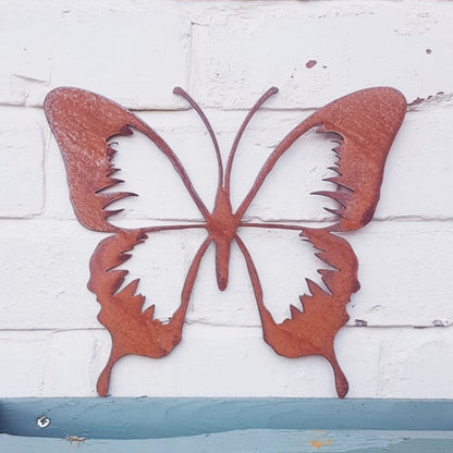 Rusted Metal Butterfly