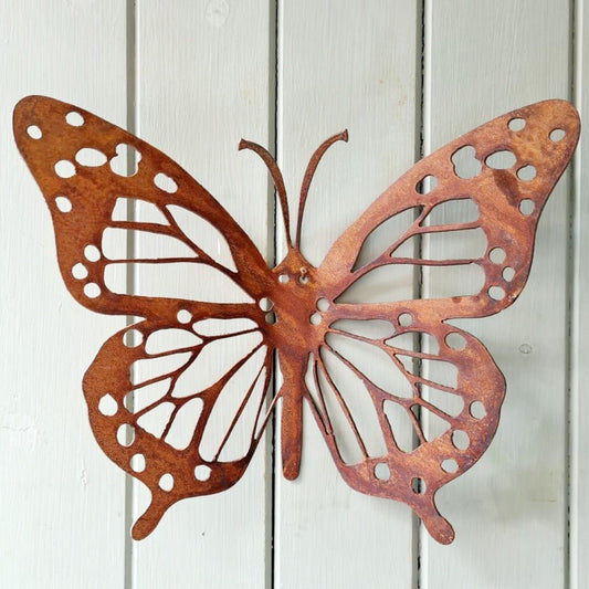 Rusted Metal Butterfly