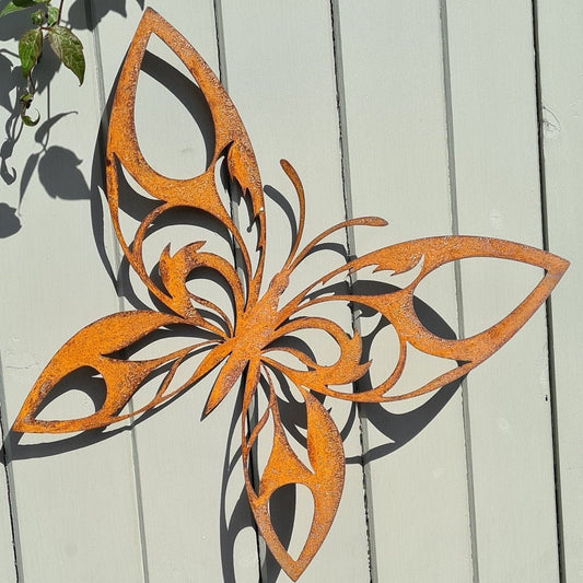 Rusted Metal Butterfly