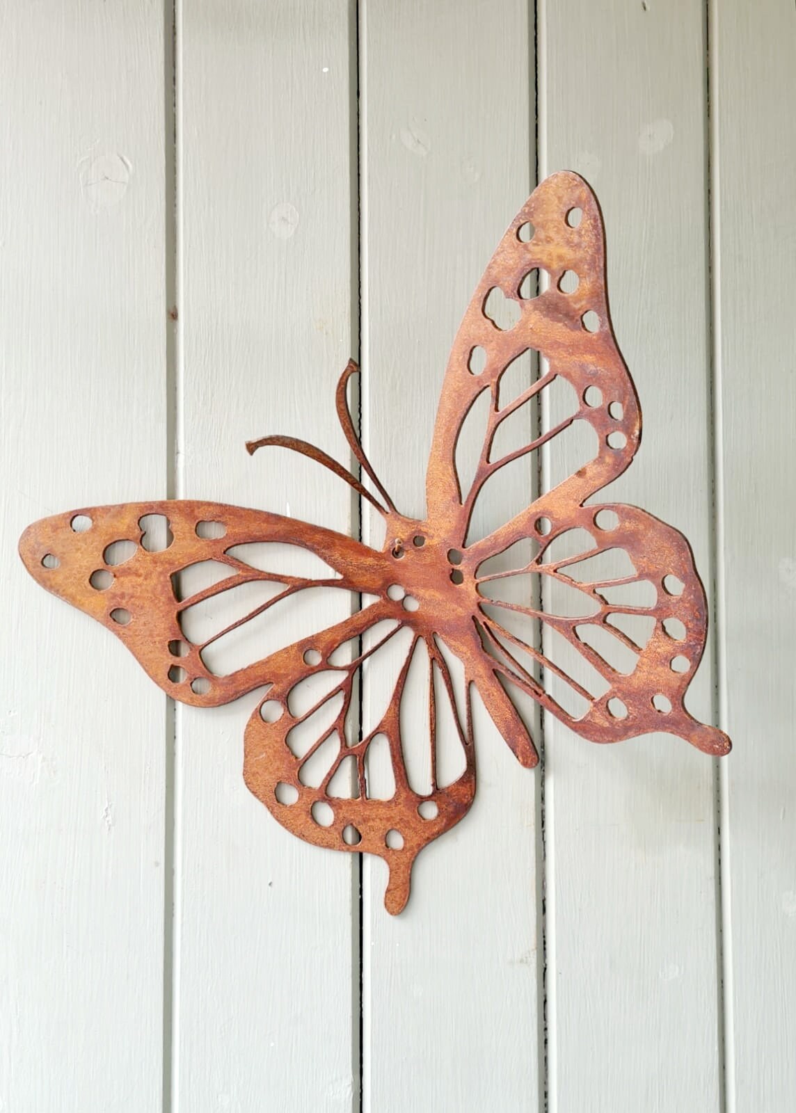 Rusted Metal Butterfly