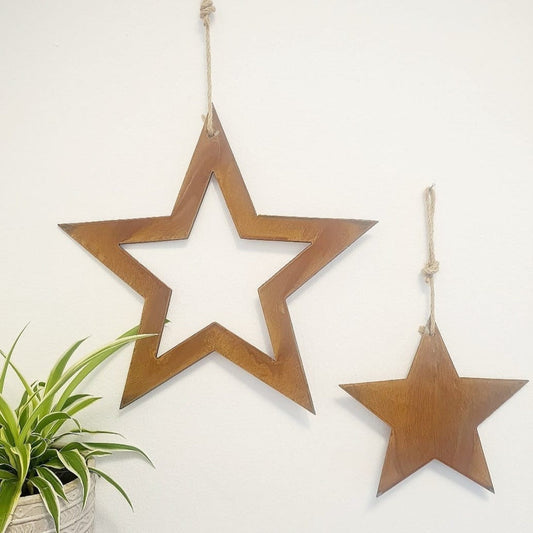 Rusted Metal Stars