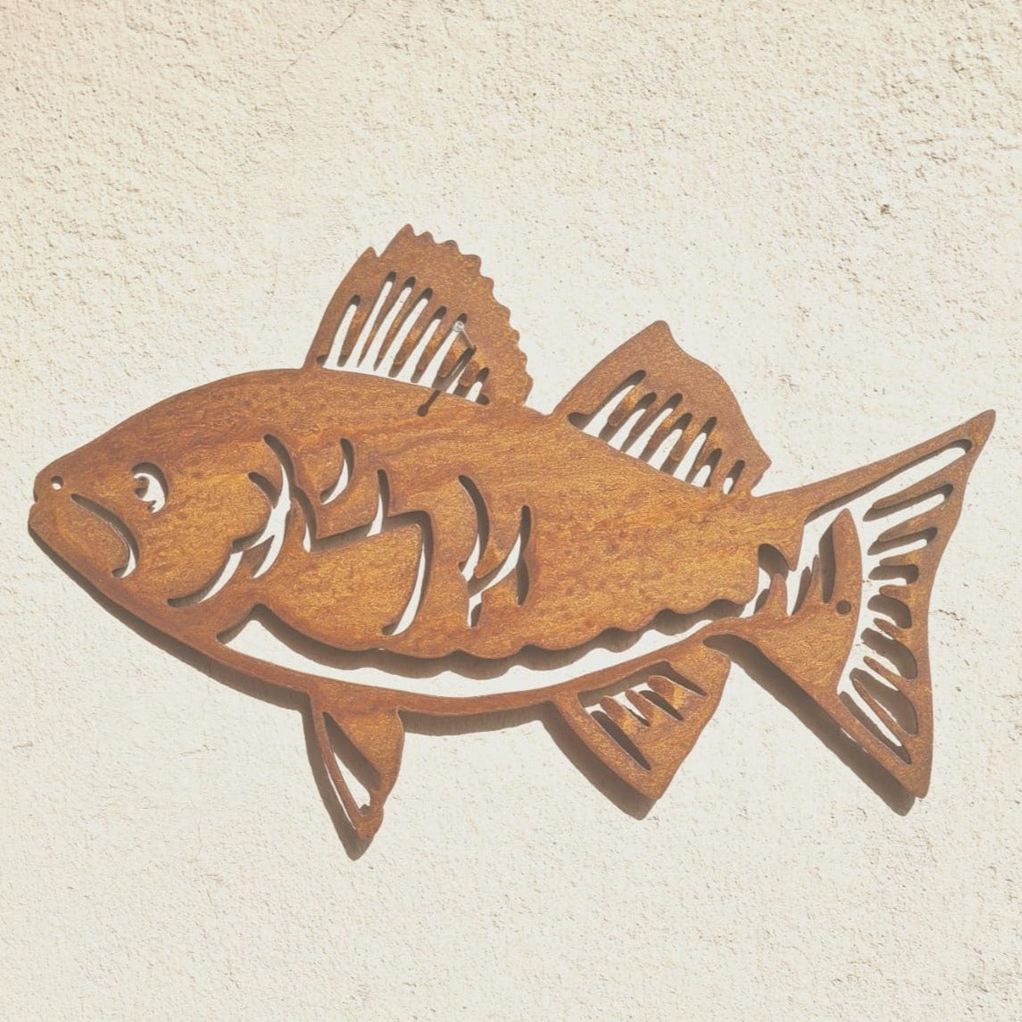 Rusted Metal Fish