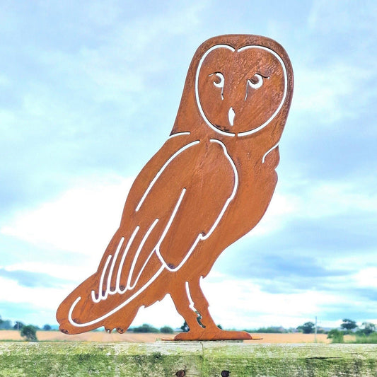 Rusted Metal Owl