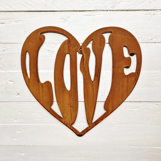 Metal Love Heart