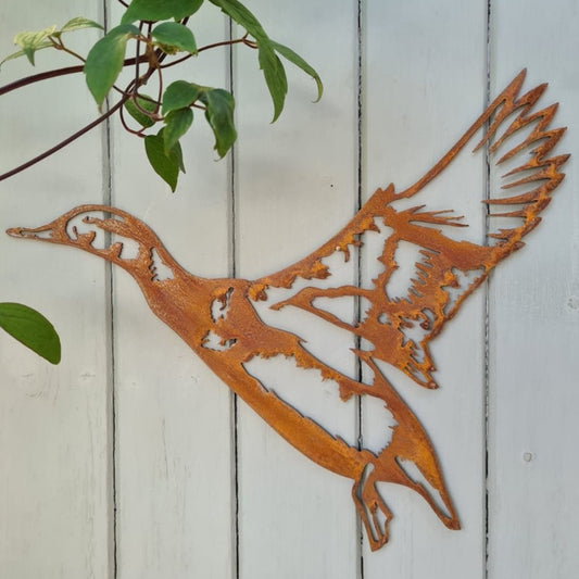 Rusted Metal Duck