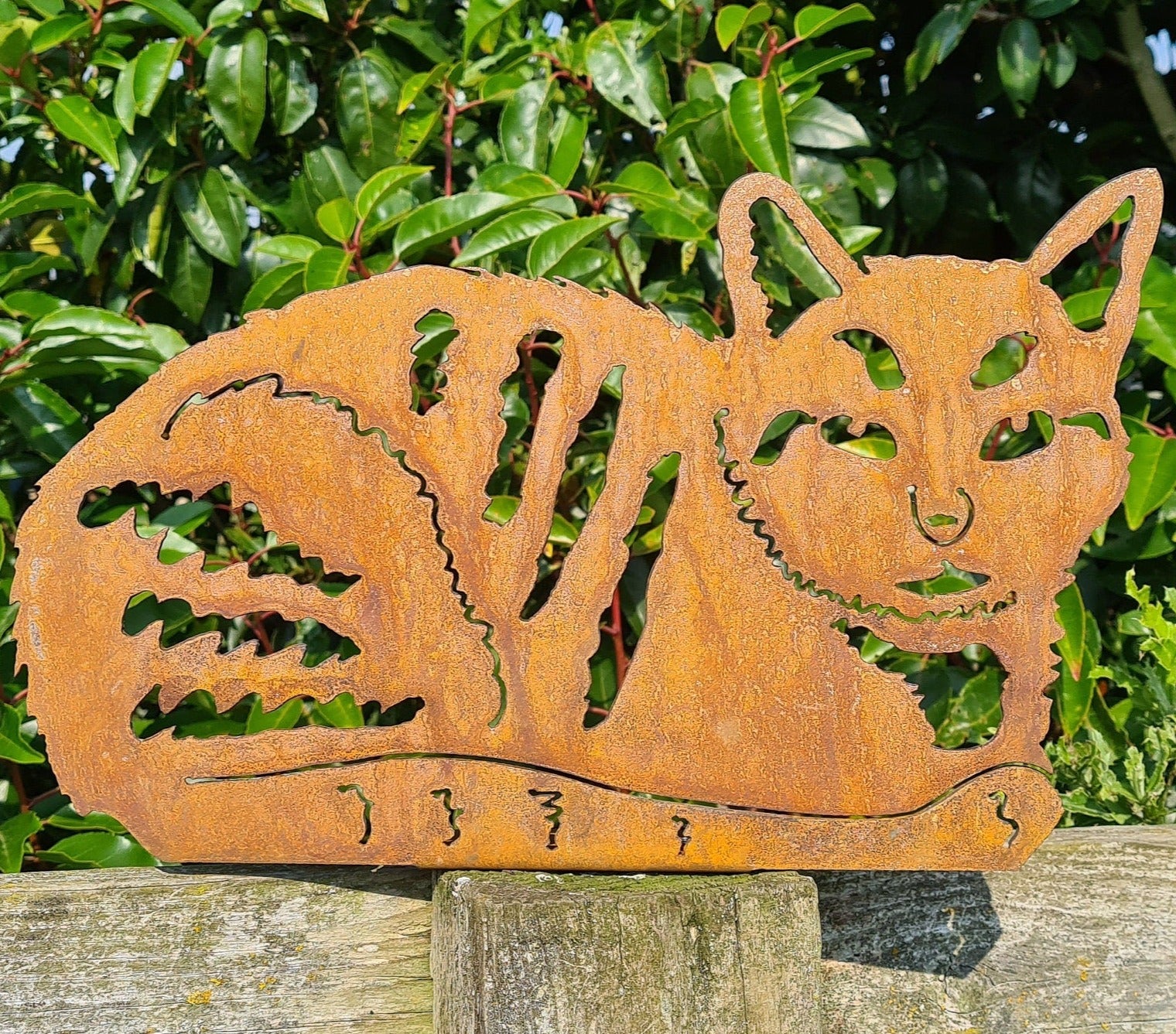 Rusted Metal Cat