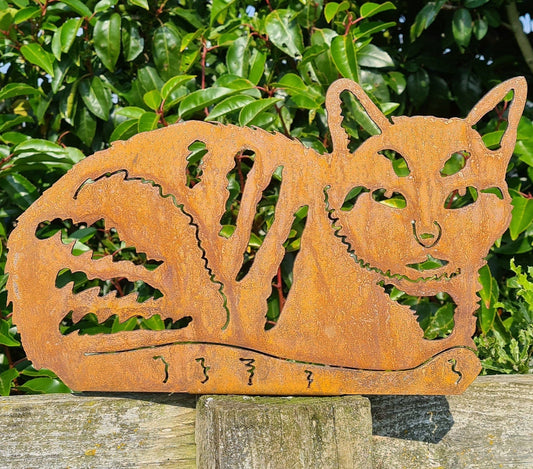 Rusted Metal Cat